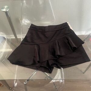Zara Black Skort with Modern Design